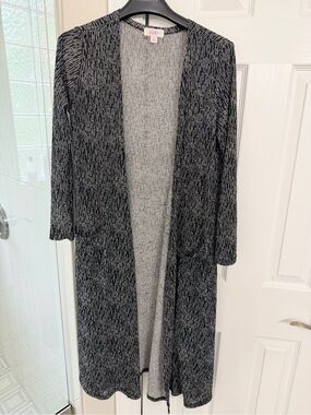 Lularoe Long Open Front Cardigan